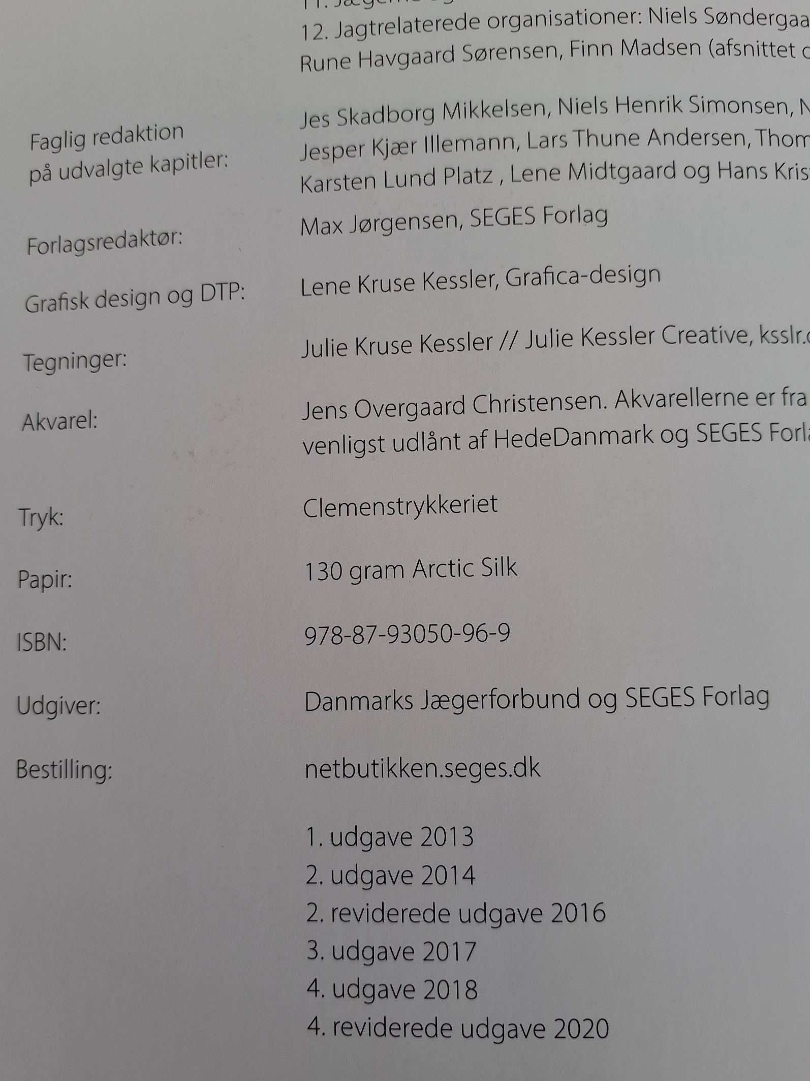 Bog: Jagttegn